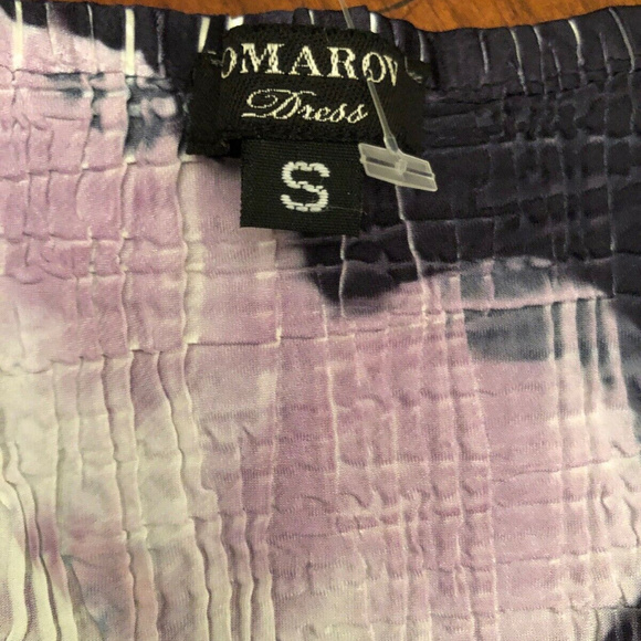 Komarov Dress Lace Cap Sleeve V-neck Fit & Flare - Picture 5 of 6